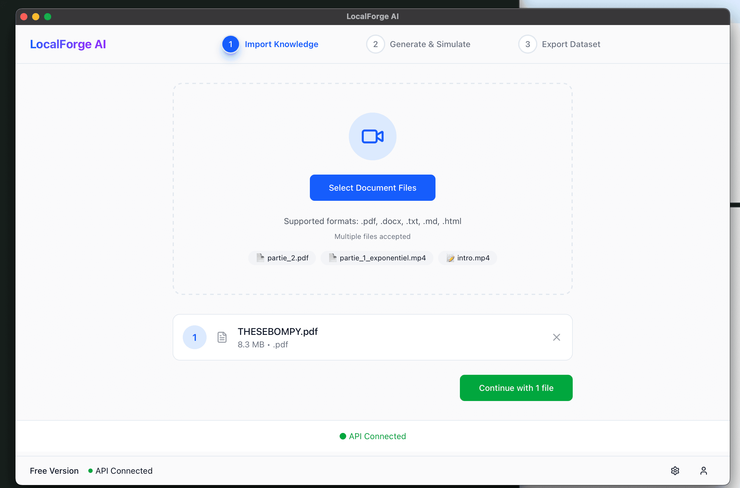 LocalForge AI - Dataset Generator